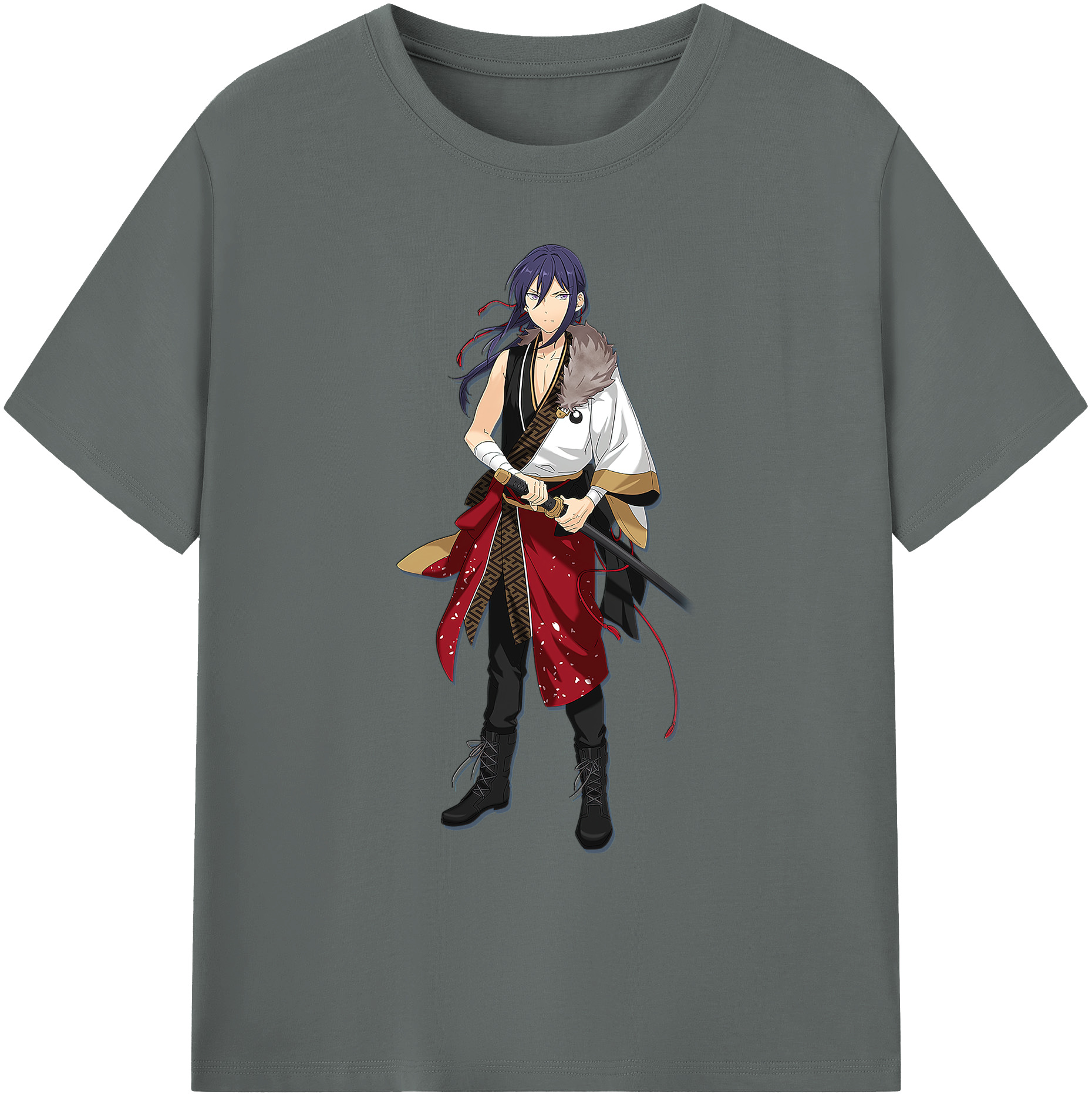 （画像用） あんさんぶるスターズ! Ensemble Stars 綿100％ メンズ半袖Tシャツ｜肌触りやわらか＆通気性